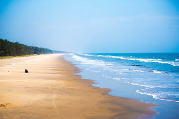 The beautiful Sea Shore of Kakinada, India.
This is most famous beach in India.