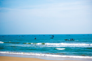 Life of Fishermen. This photo was taken on the Sea Shore of Kakinada, the smart city of India.
