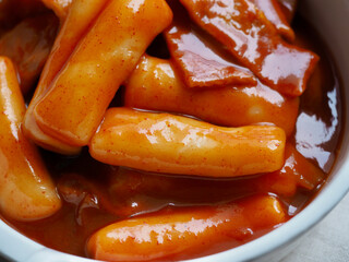 한국의 전통음식 떡볶이
