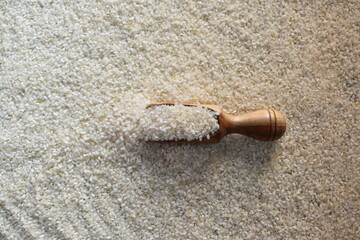 Raw whole dried Idli parboiled rice