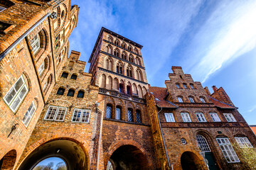 old town of lubeck in germany