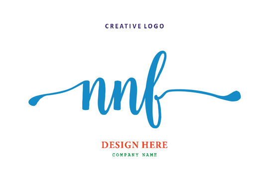 NNF lettering logo is simple, easy to understand and authoritative