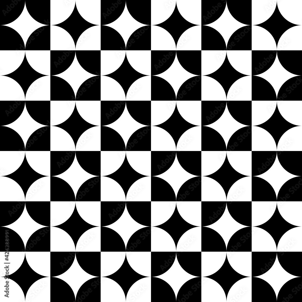 Poster seamless geometric design for pattern and background