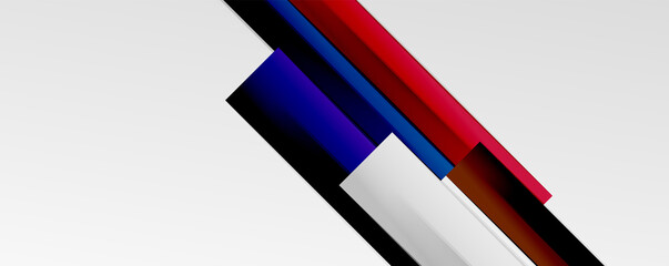 Color abstract lines trendy geometric background for business or technology presentation, internet poster or web brochure cover, wallpaper