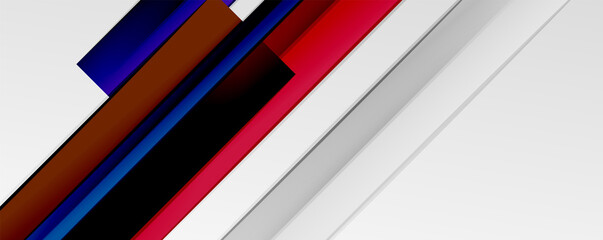 Color abstract lines trendy geometric background for business or technology presentation, internet poster or web brochure cover, wallpaper