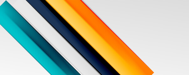 Color abstract lines trendy geometric background for business or technology presentation, internet poster or web brochure cover, wallpaper