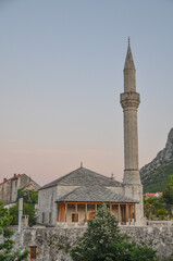 Moschee in Mostar, Bosnien & Herzegowina