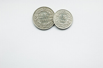 Switzerland currency coins obverse