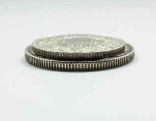 Switzerland currency coins reeded edge