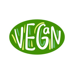vegan logo icon