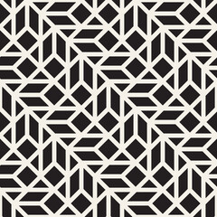Vector seamless pattern. Modern stylish abstract texture. Repeating geometric tiles