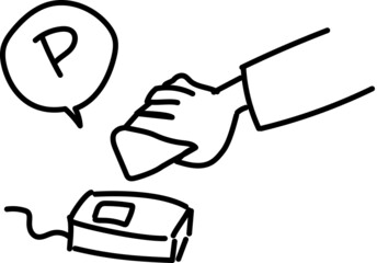 電子マネー支払いイメージ