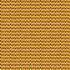 Background with repeating symmetric uneven multicolored elements. Abstract material for fabric. 