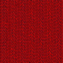 Background with repeating symmetric uneven multicolored elements. Abstract material for fabric. 