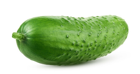 Cucumber isolated on white background 