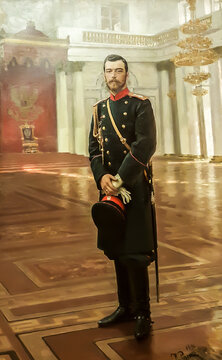 Portrait Of Nicholas II By Ilya Repin.