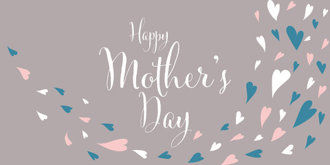 Happy mothers day illustration