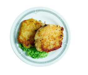 Corn  Cheddar Mashed Potato Fritters