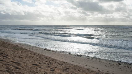 Plage et vagues &agrave; Ol&eacute;ron