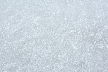 White abstract ice texture grunge background, frozen winter lake