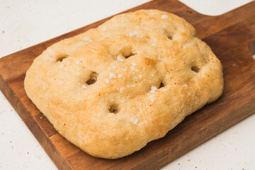 Easy Rosemary Garlic Focaccia Bread.