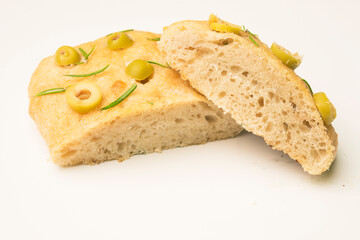 Easy Rosemary Garlic Focaccia Bread.