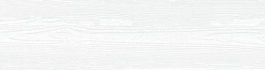 Tuinposter Cool white wooden board texture for backgrounds or design. Rustic plywood  wallpaper. Weathered pine grain wood template. Vector EPS10. © Kakteen