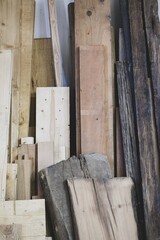 Carpenter in the carpentry in action