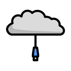 Network Cloud Icon