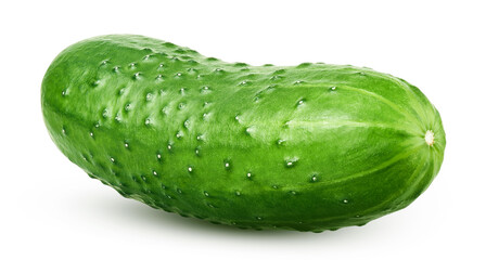 Cucumber isolated on white background 