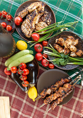 meat and vegetables