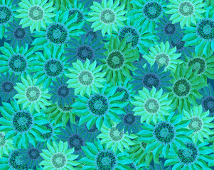 flowers watercolor artwork as background, colorful hand drawn illustration, creative artwork