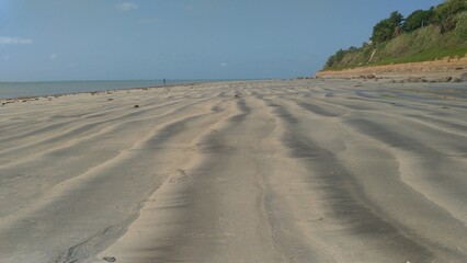 sand dunes on the beach