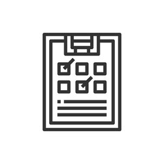 Clipboards icon vector .