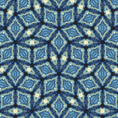 Van Gogh Notte Stellata Pattern Geometrico 12