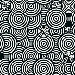 Abstract Figures Seamless Pattern - Repeating ornament for textile, wraping paper, fashion etc.