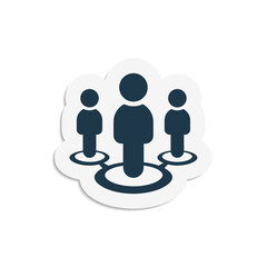 Business Circle - Sticker