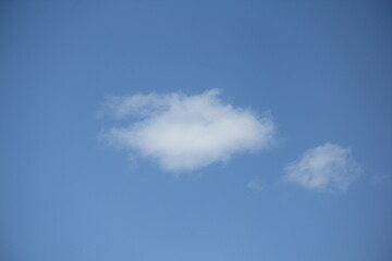 blue sky with clouds