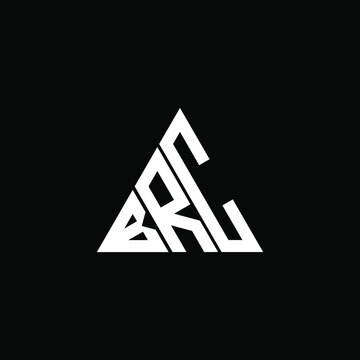 B R C letter logo creative design. BRC icon