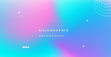 Blurred abstract with pink and blue color background vector