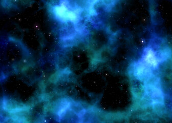 Deep Space - Colorful Abstract image