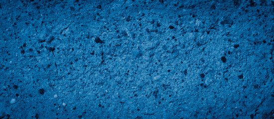 Fototapeta na wymiar macro photo of blue brick with visible texture. background