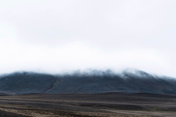 fog in the mountains