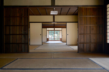 Obraz premium 鴻池新田会所 本屋の座敷 大阪府東大阪市