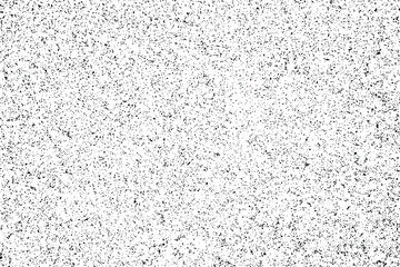 Grunge texture with grit, sand and dirt. Abstract monochrome background. Vector illustration. Overlay template.