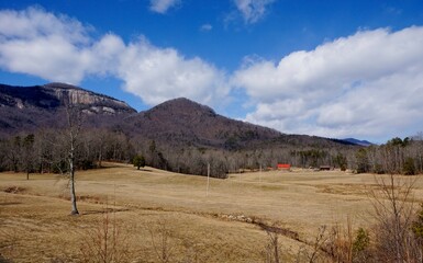 Table Rock State Park in Blue Ridge Mountains of South Carolina