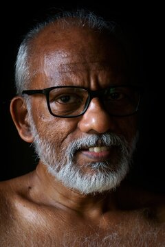 Portrait of Indian man