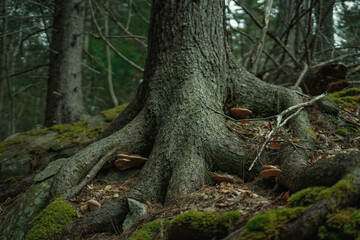 Fototapeta na wymiar roots of a tree