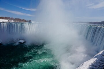 Niagara Falls Ontario in winter