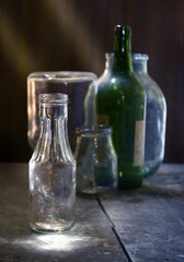Glass bottles